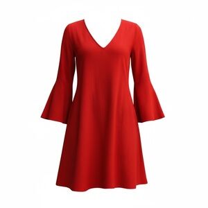 XL flowy size orange dress